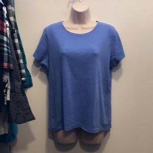 St. John’s Bay light blue t shirt XL